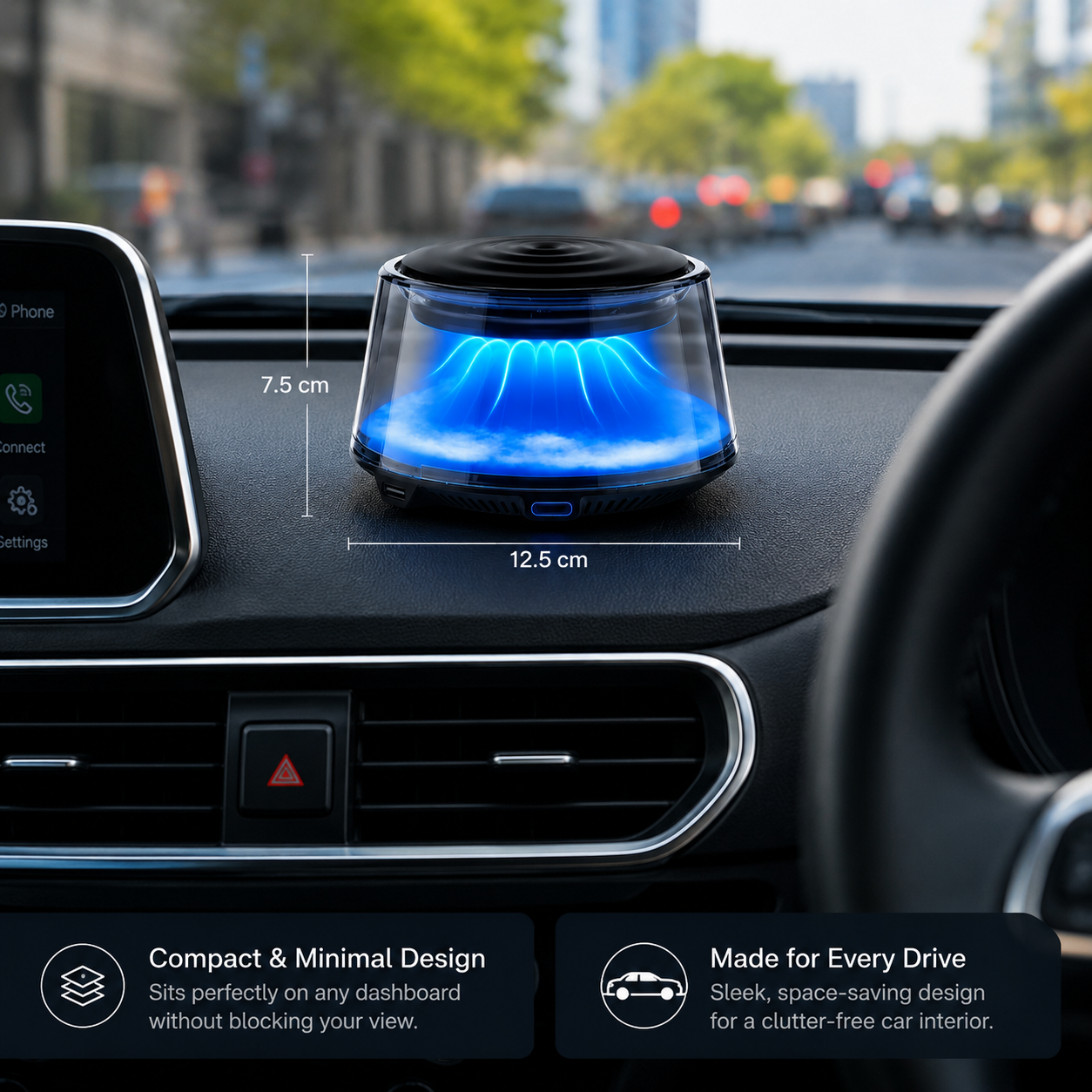 Aviora Glacier Mist Car Aroma Diffuser